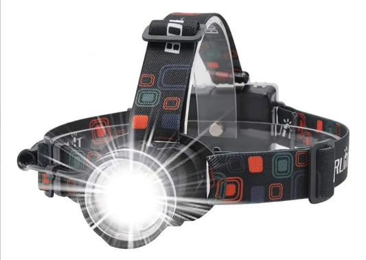 LINTERNA MINERO CREE RECARGABLE