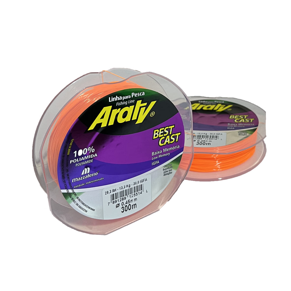 Araty Best Cast x 300m Naranja Flúo