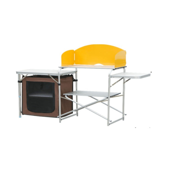 MESA ARMARIO ORGANIZADORA DE COCINA PARA CAMPING