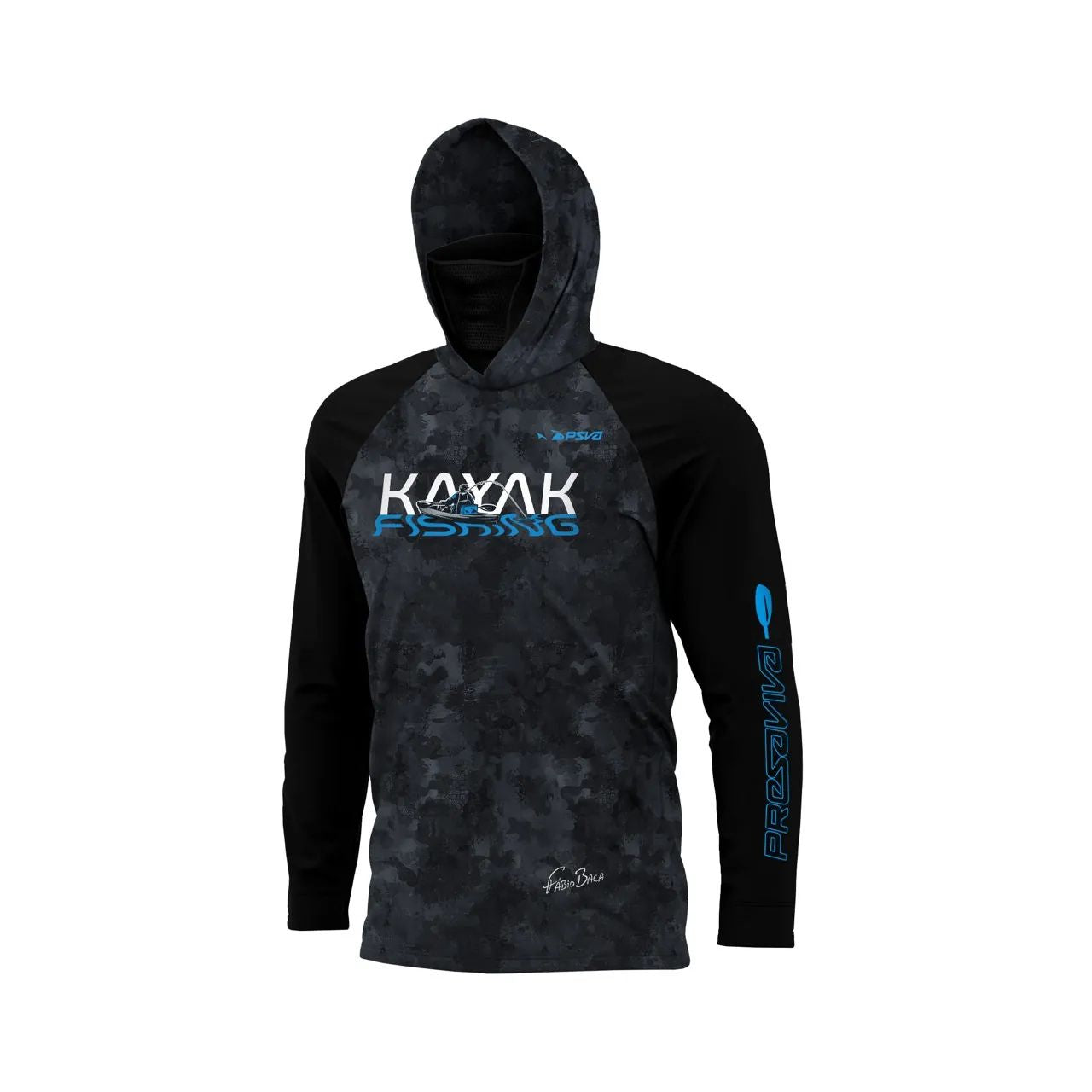 BUZO C/ CAPUCHA Y CUELLO PRESA VIVA FABIO BACA