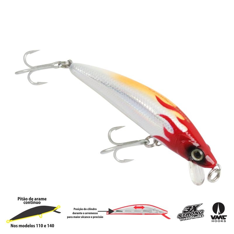 Señuelo Inna 140 Flotante 14cm 31g Marine
