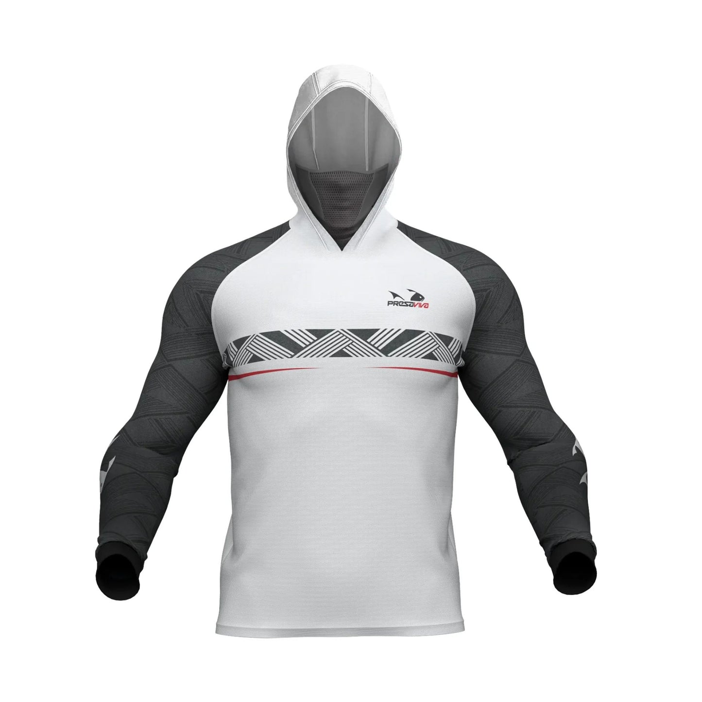 BUZO C/ CAPUCHA Y CUELLO PRESA VIVA