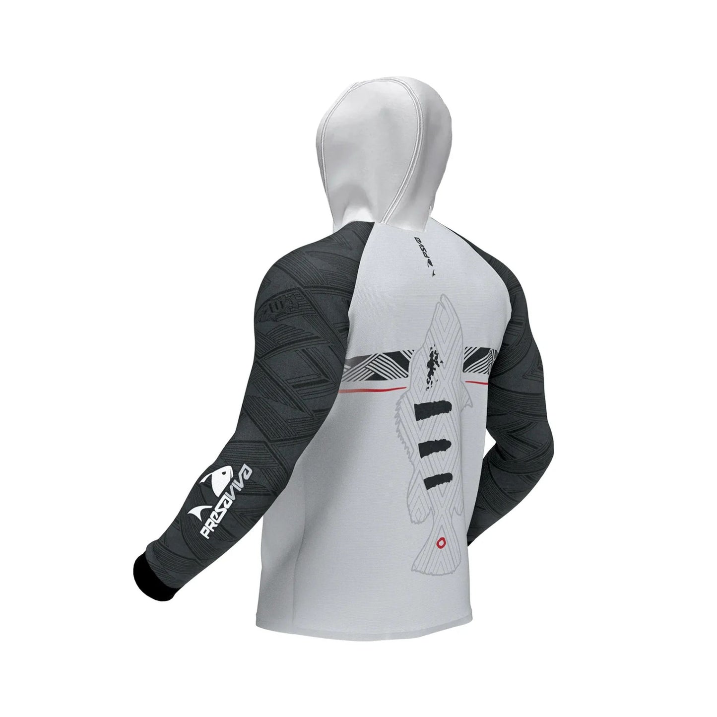 BUZO C/ CAPUCHA Y CUELLO PRESA VIVA