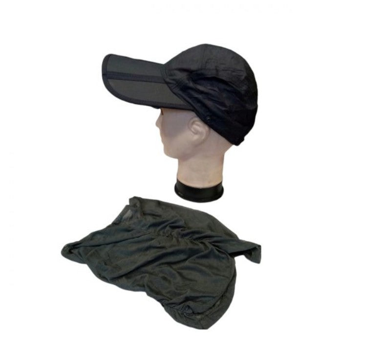 GORRO VISERA Y CUBRENUCAS PLEGABLE