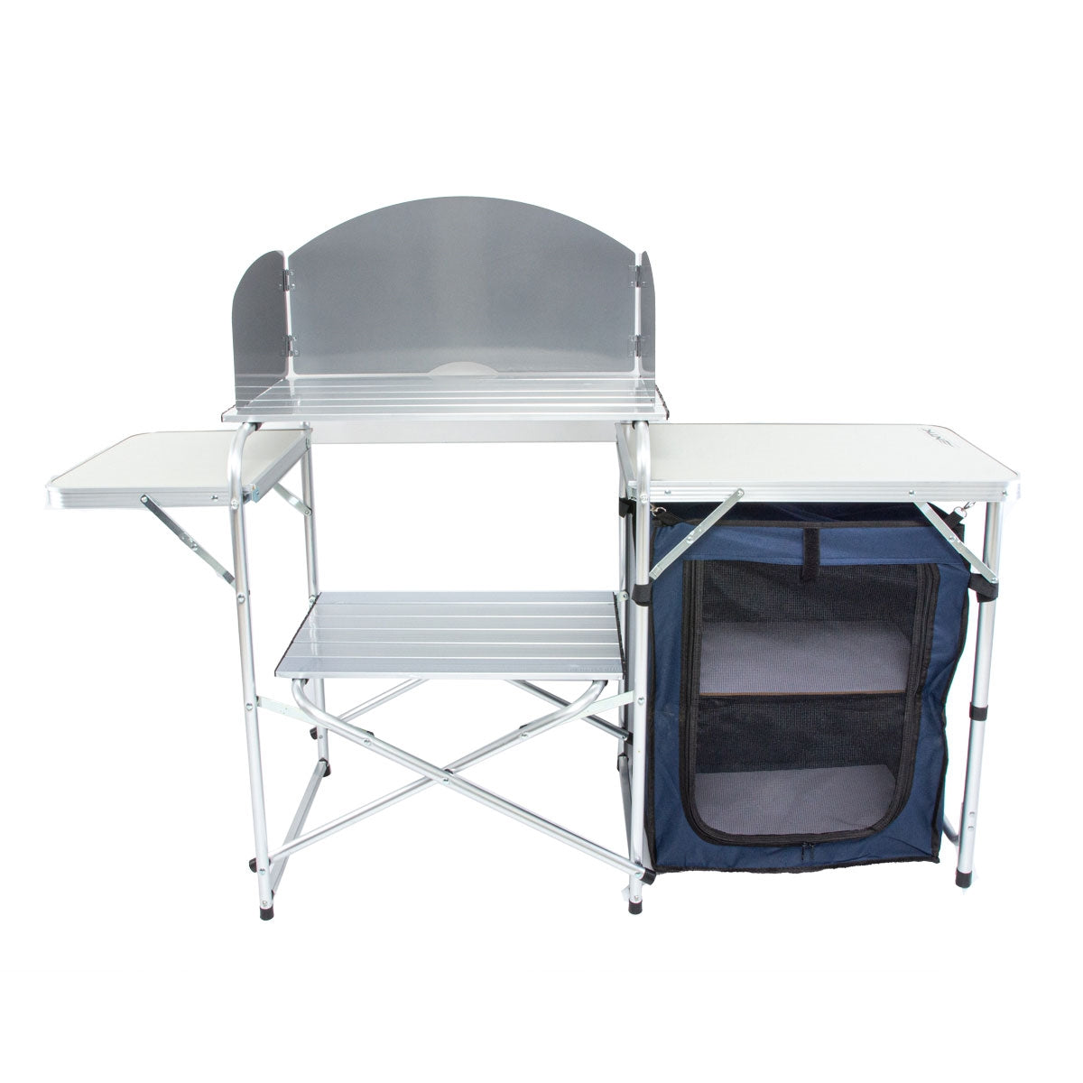 MESA ARMARIO ORGANIZADORA COCINA DE ALUMINIO NTK SERENA CAMPING