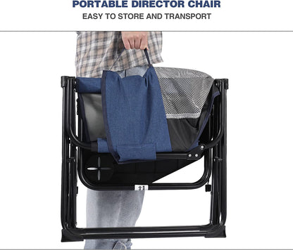 SILLA PLEGABLE PARA CAMPING C/MESA LATERAL 136KG